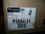 Progress Lighting Welbourne 31" Tall Outdoor Wall Sconce Etched Glass P5684-31. Fixed Price $74.99.