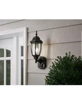 Hampton Bay Alexandria Farmhouse Motion Sensing,outdoor Wall Light Black 248 593. Fixed Price $45.00.