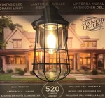 Manor House Vintage Led Coach Patio/porch Light. Fixed Price $89.99.