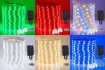 25FT 16-MODE Strip Light, Exterior Waterproof Extendable Decor Lighting. Fixed Price $26.99.