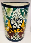 Talavera Wall Sconce Cover Lantern Illuminary Mexican Pottery 11" Tall. Fixed Price $45.00.