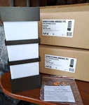 Afx SEW5121500L30MV 12" Led Outdoor Wall Sconce, State Lighting, Bronze, 19W. Fixed Price $35.00.