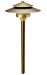 Unique Sa-nl Odyssey Series Saturn Brass Path Light 18" Riser (no Bulb). Fixed Price $173.85.