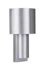 Craftmade ZA5102-LED Midtown 11" Tall Wall Sconce Silver. Fixed Price $108.07.