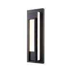 Z-lite Keaton 1 Light 24" Outdoor Wall Sconce, Black/white 520M-BK-LED. Fixed Price $258.40.