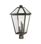 Z-lite 579PHXLR Bronze Talbot 3-LIGHT 24"H Outdoor Single Head Post. Fixed Price $342.00.