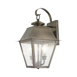 Livex Lighting 2165 Pewter Mansfield 2-LIGHT 16-1/2"H Outdoor Wall Sconce. Fixed Price $399.96.
