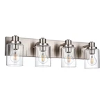 Wanluce 4 Vanity Brushed Nickel Bathroom Lighting Fixtures Over. Fixed Price $163.85.