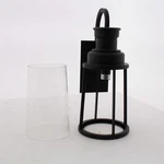 Vaxcel Coventry Outdoor Wall Light Clear Seeded Glass Dark Bronze Finish T0093. Fixed Price $189.99.
