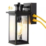 Edishine Motion Outdoor Wall Light With Gfci Outlet, Dusk To Dawn Sconce. Fixed Price $44.99.