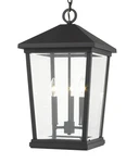 Z-lite 568CHXL Black Beacon 3-LIGHT 12"W Outdoor Pendant. Fixed Price $625.60.
