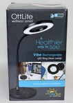 Ottlite Vibe Wireless Charging Ring Adjustable Desk Lamp. Fixed Price $17.99.
