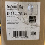 Sea Gull Lighting 8413897S-753 14.25 Inch 28W Led Outdoor Cylinder Small Wall. Fixed Price $84.55.