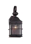 Forte Lighting 1806-01 Bronze Single 14-1/2"H Outdoor Wall Sconce. Fixed Price $96.30.
