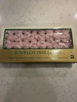 35 String Lights Kurt Adler Pink Silk Flower Vintage Novelty Red Indoor Outdoor. Fixed Price $39.95.