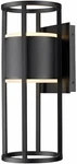 Z-lite 517M-BK-LED 2 Light Outdoor Wall Sconce In Black With Etched Glass. Fixed Price $278.80.