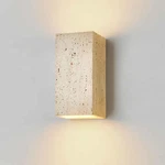 Natural Stone Square Wall Sconce Rectangular Light Retro Outdoor Indoor .... Fixed Price $118.71.