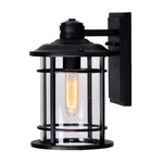 Cwi Lighting Belmont Outdoor Wall Light, Black/clear 0096W7-1-101. Fixed Price $79.99.