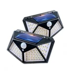 Sunshine Star Solar Lights Outdoor 100 Led 2 Pack Motion Sensor - Black. Fixed Price $21.63.