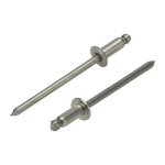 100PCS, #43 Full Stainless Steel Rivets Painted & Mill Finish. Fixed Price $19.00.