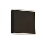 Dainolite Emery 2 Lt 5" Led Outdoor Wall Sconce, Black/wh/wh EMY-550OD-5W-MB. Fixed Price $172.00.