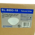 Thomas Lighting SL8693-18 Flush Mount Ceiling Fixture 15" Textured White. Fixed Price $38.47.