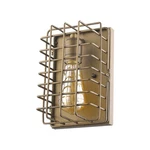 Acclaim Lighting IN41333RB Lynden 6 Inch Raw Brass Sconce Wall. Fixed Price $98.00.