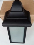 Intertek 4001800 Black Wall Mounted Sconce Item # WX2003. Fixed Price $12.00.