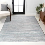 Jonathan Loom Strie Gray/turquoise Indoor Area Rug 3X5 Ft Modern For Living. Fixed Price $73.28.