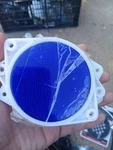 Hy-ko CDRF-3B Reflector, 3-1/4 In Dia, Break Resistant Plexiglas, Blue Pieces. Fixed Price $5.00.