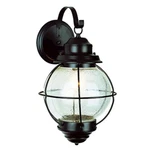 Trans Globe Onion Lantern Wall Mount 19" Black - 69904 Bk. Fixed Price $129.99.