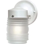 Nuvo 1 Light 6" Porch, Wall Mason Jar W/ Frosted Glass, Gloss White SF76-702. Fixed Price $24.99.