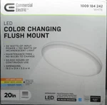 20 Low Profile Led Flush Mount Round Ceiling Light 2400LM 3000-5000K Dimmable. Fixed Price $39.99.