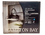 Hampton Bay 10 In. Bronze Integrated Led Barn Light Hardwired Outdoor Sconce. Fixed Price $32.99.