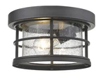 Z-lite 555F Exterior Additions Light 10"W Outdoor Flush Mount Black. Fixed Price $110.50.