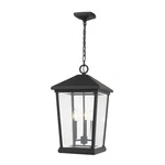Z-lite 3 Light Outdoor Chain Mount Ceiling Fixture. Fixed Price $680.00.