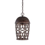 Designers Fountain Amherst 10" Hanging Lantern, Burnt Umber 97594-BU. Fixed Price $167.60.