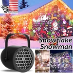 Christmas Led Projector Light Laser Snowflake Moving Landscape Xmas Decor Lamp. Fixed Price $9.95.
