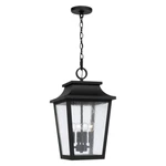 Capital Lighting Chandler 4LT Outdoor Hanging Lantern, Black/antiqued - 953344BK. Fixed Price $418.00.