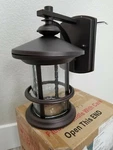 Brand New! Chloe Outdoor Wall Sconce (20152RB10-OD1) Rubbed Bronze. Fixed Price $40.00.