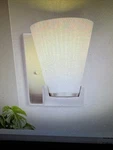New 1-LIGHT Brushed Steel Led Wall Sconce Access Lighting. Fixed Price $23.74.