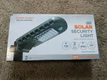 Gama Sonic GS-101 Motion Solar Outdoor Led Area Light 6W 140-DEGREE Dark Grey. Fixed Price $70.00.