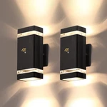 Lmp 2 Packs Dusk To Dawn Outdoor Lighting, Wall Sconce With 5W Led Bulbs, Out.... Fixed Price $127.69.