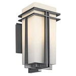 Kichler 49202 Tremillo Light 17" Tall Outdoor Wall Sconce - Black. Fixed Price $369.99.