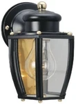 Westinghouse Wall Lantern, Matte Black, 100-WATT Max 66961. Fixed Price $15.00.
