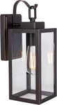 Outdoor Wall Lantern, Sconce Porch Lighting Fixture, E26 Medium Base Max. Fixed Price $37.78.