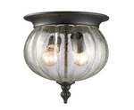 Z-lite 516F Belmont 2 Light Outdoor Flushmount Ceiling Fixture Black. Fixed Price $119.00.