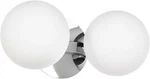 Chrome Milky White 6IN Glass Globe Wall Sconce (1PC). Fixed Price $75.95.