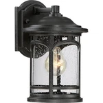 Quoizel MBH8407K 1-LIGHT Marblehead Outdoor Lantern In Mystic Black. Fixed Price $156.78.
