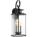 Progress Lighting Squire 3-LIGHT Matte Black Outdoor Wall Lantern. Fixed Price $165.10.